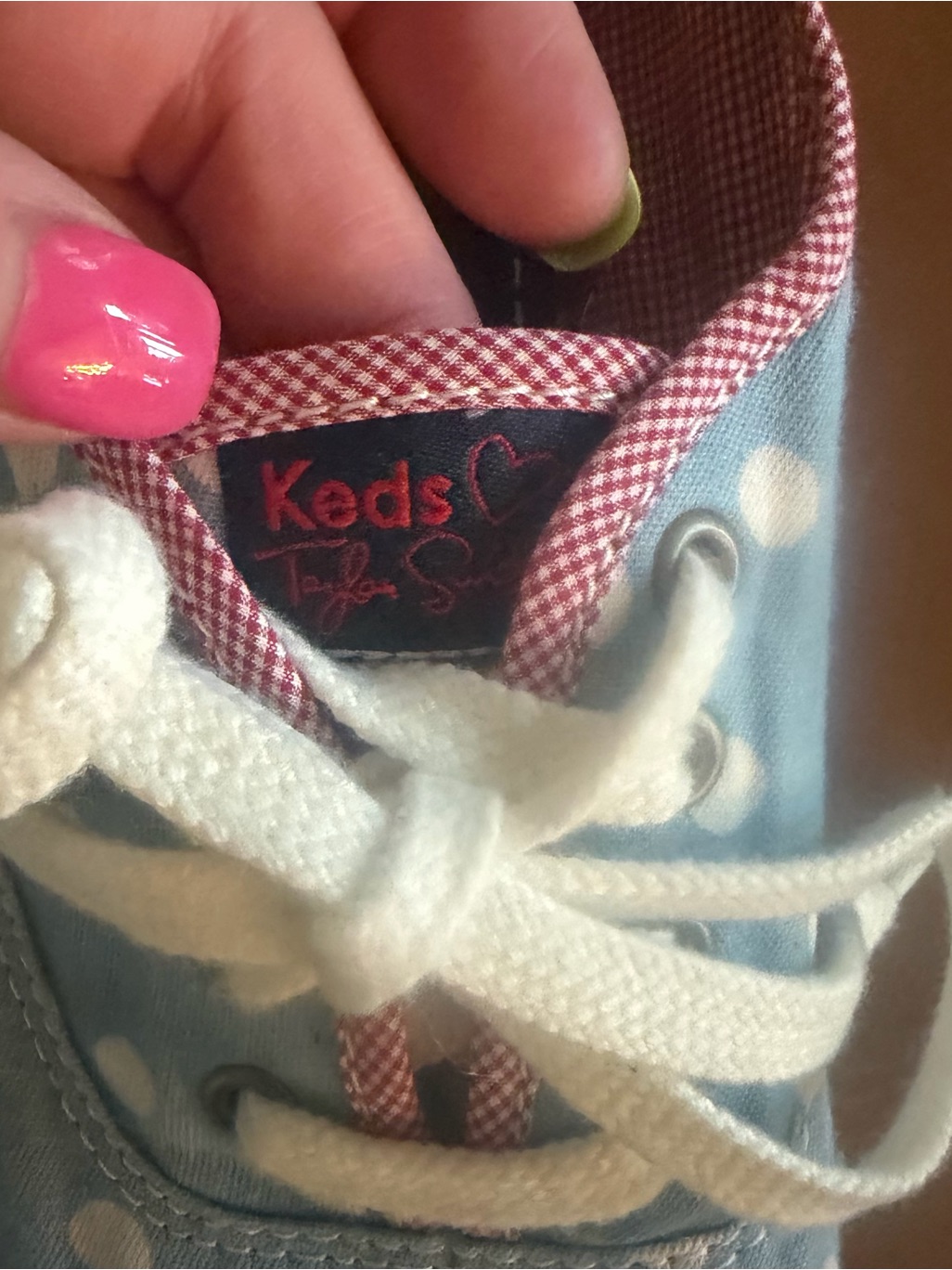 Taylor Swift Champion Polka Dot Sneakers Keds Size 9 Size 40 Eu Women’s Euc — image 8 of 8